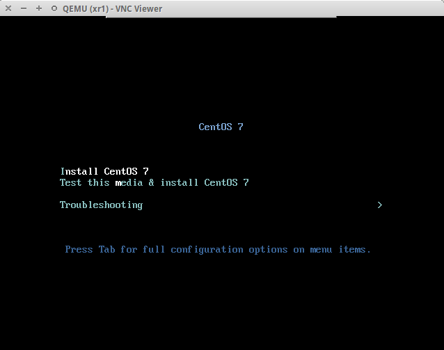 CentOS bootloader